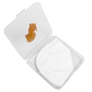 Porta mascherine igienico quadrato DESIGN CANE