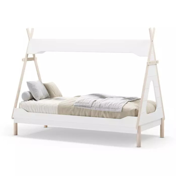 Cama Tipi Nest Blanco - Oak Soft