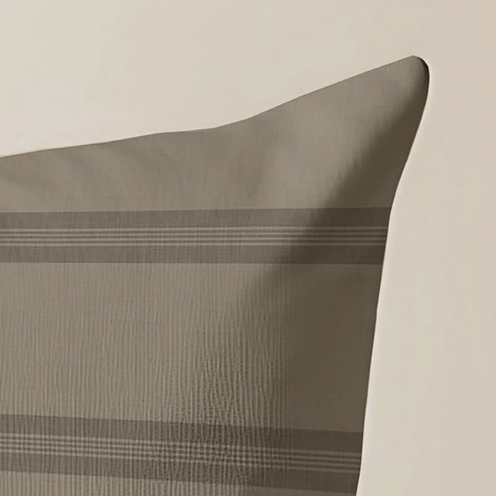 Housse de coussin Nua Marron claire - 100% coton - Marron - 30x50 cm