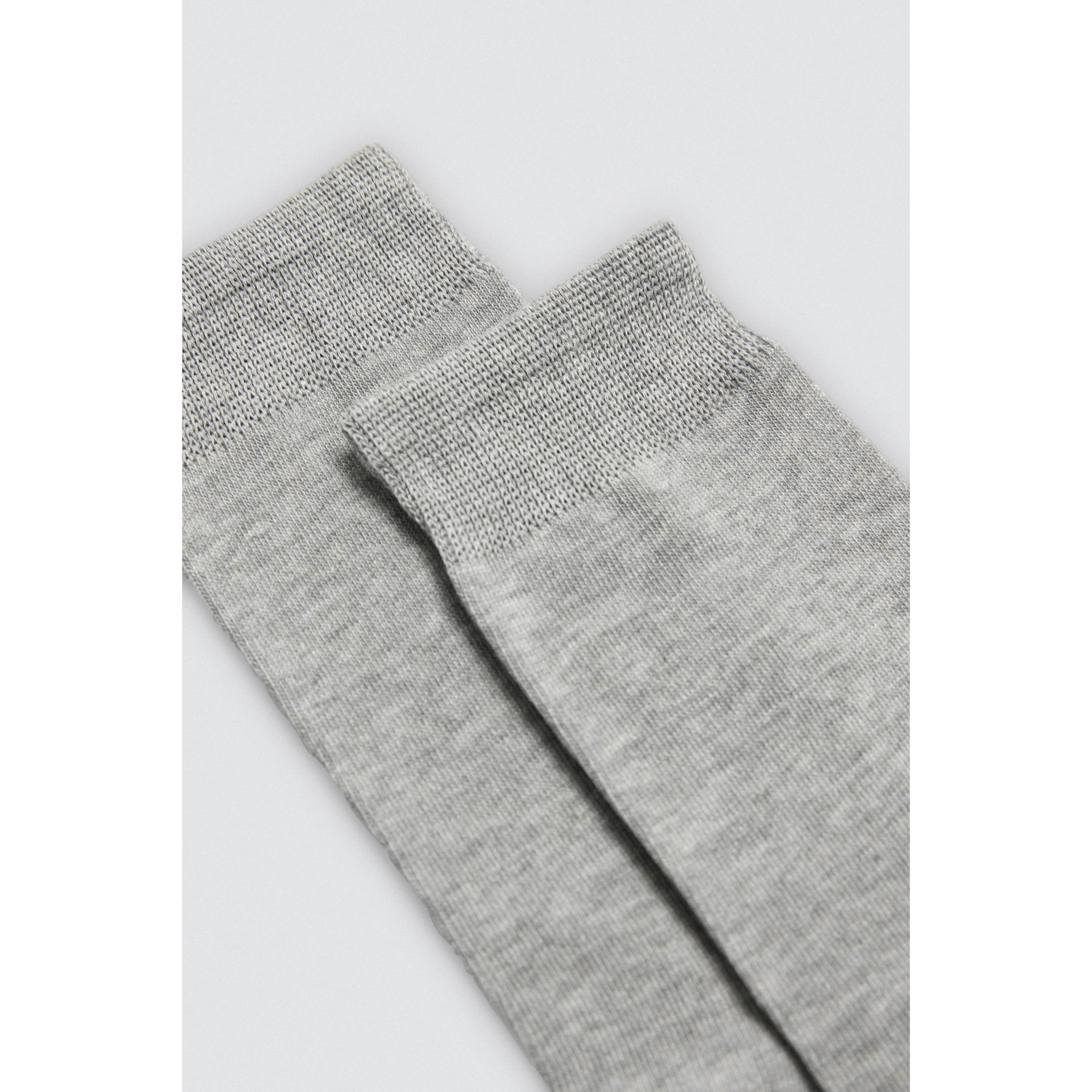 Confezione da 3 calzini basico in bambù in colori neutri