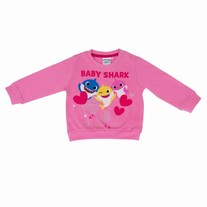 Pigiama lungo Baby Baby Shark Rosa Lei Baby Shark