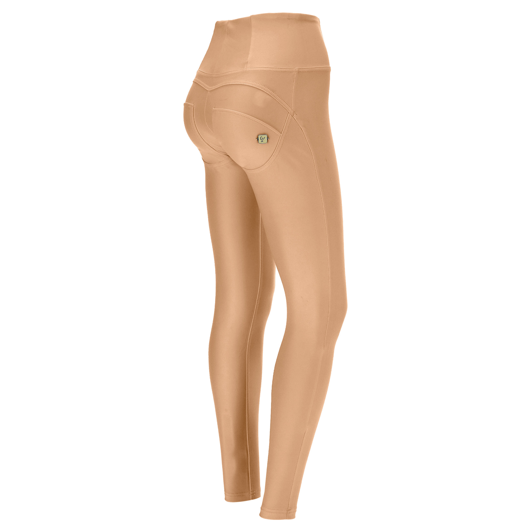 Pantaloni push up WR.UP® vita alta superskinny similpelle