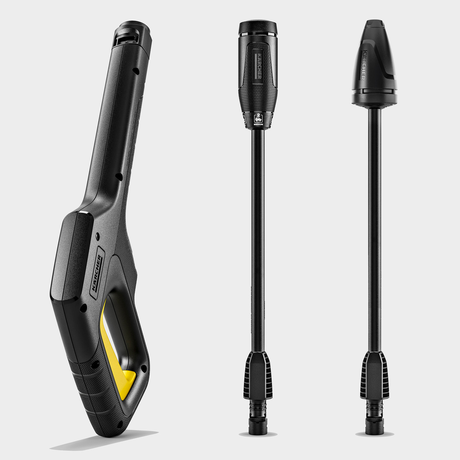 Nettoyeur haute pression Karcher K 2 Power Control - Pression 110 bar- Débit 360 l/h- Réglage de la pression