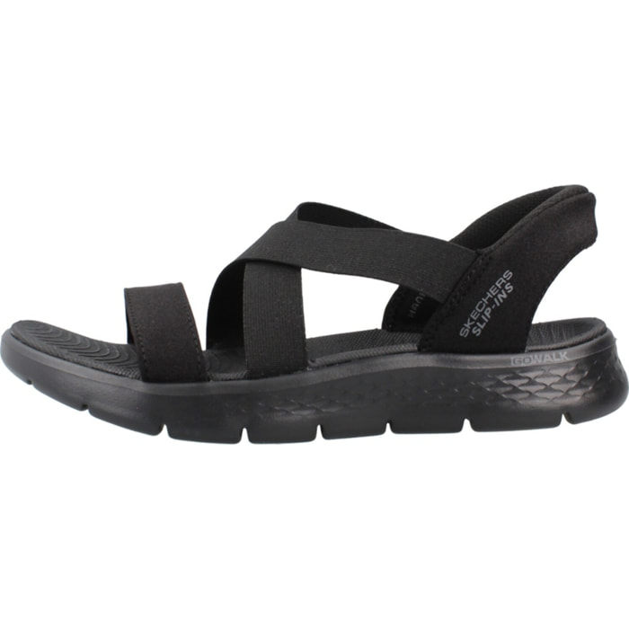 Sandalias Mujer Go Walk Flex Sandal Glimm Negro