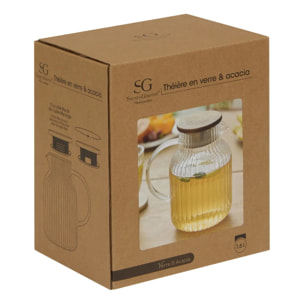 Théière Pumpkin transparent