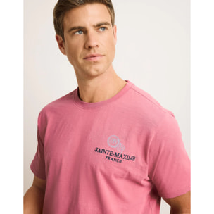 Camiseta Manga Corta Coral - Maxime