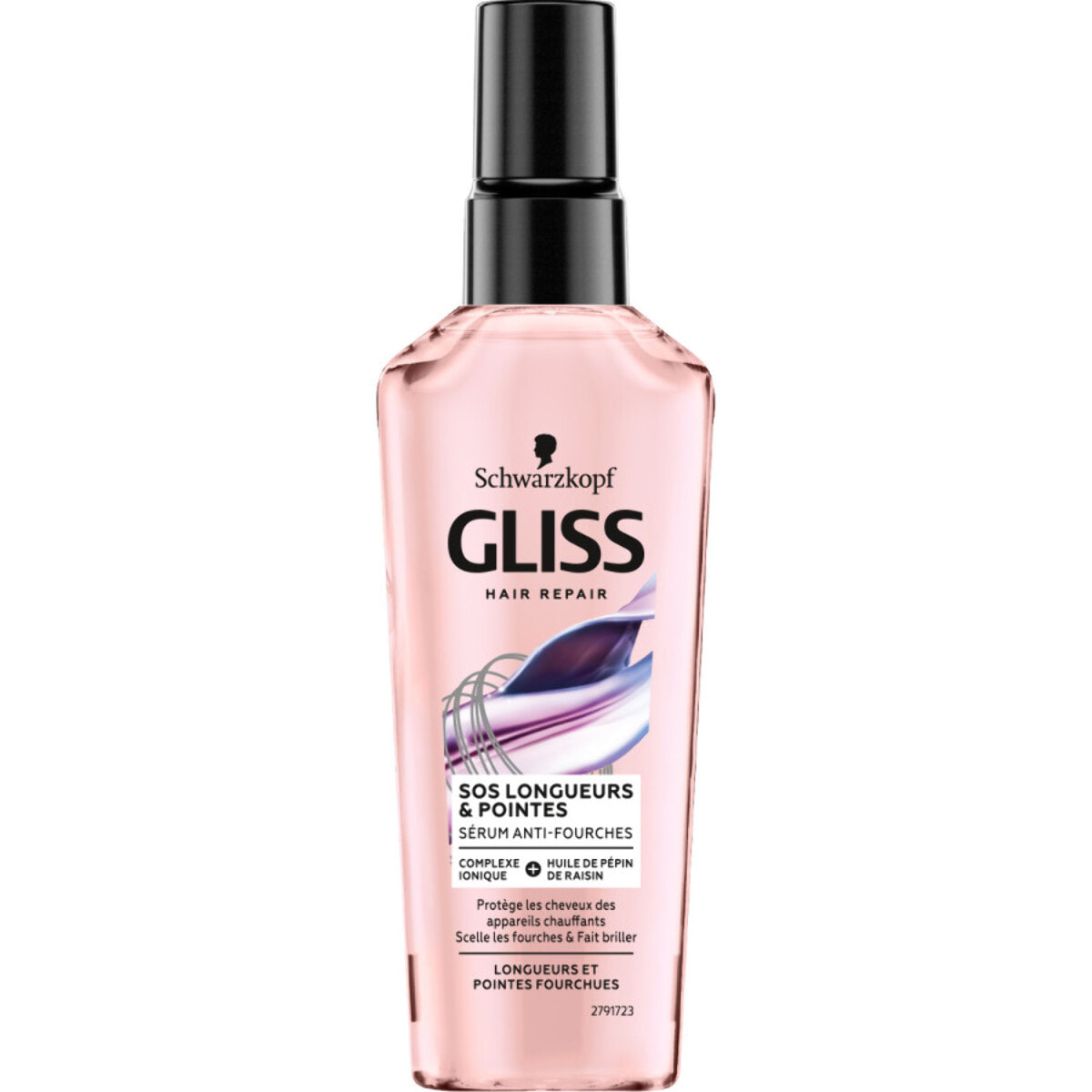 Pack de 2 - Gliss - Sérum Sos Longueurs & Pointes - 75 Ml