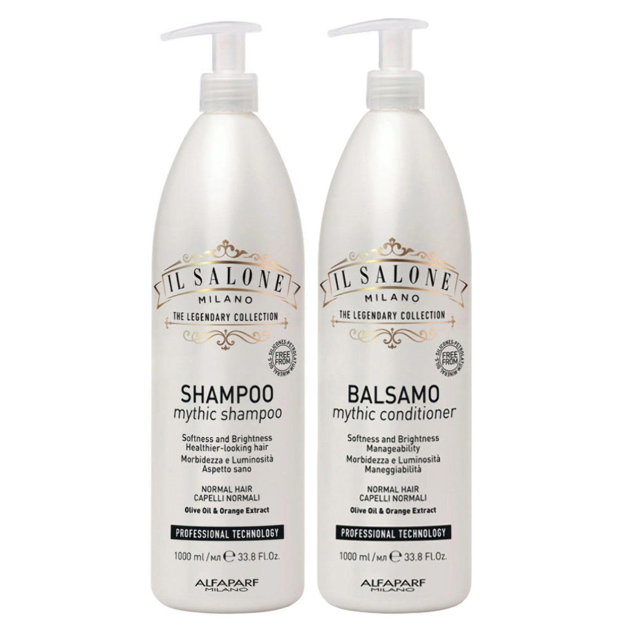 ALFAPARF MILANO Kit Il Salone Mythic Shampoo 1000ml + Conditioner 1000ml