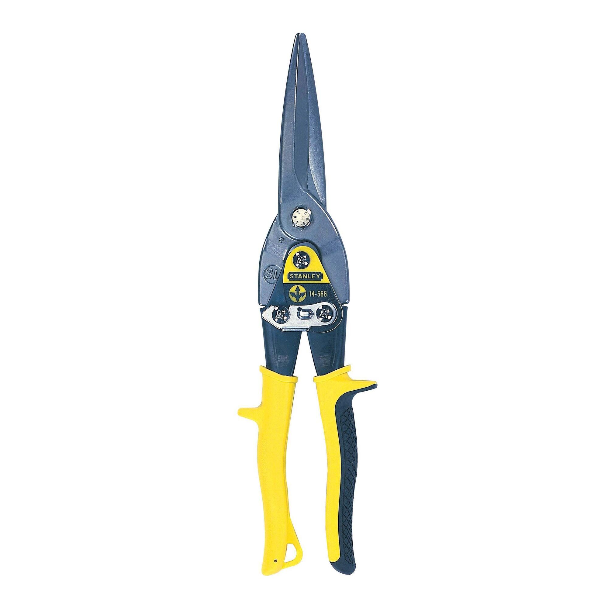 Cisaille aviation tête droite longue 300mm acier forgé chromé, Gamme FatMax