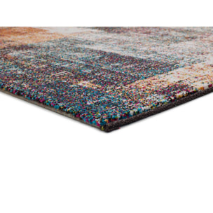 PANDORA Alfombra abstracta de pelo corto multicolor, varias medidas disponibles
