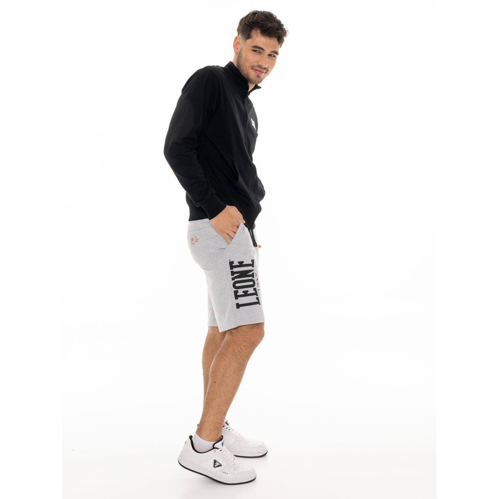 Pantaloncini da uomo con logo grande Leone Basic