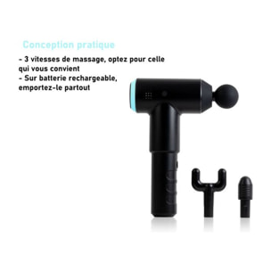 Pistolet de massage HOMEDICS par percussion PMG-200