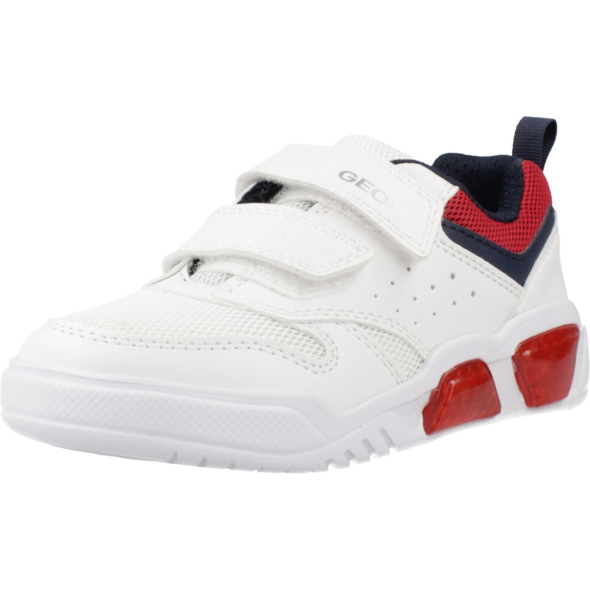 Zapatillas Niño de la marca GEOX  modelo J ILLUMINUS BOY BLANCO