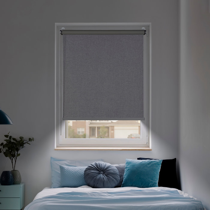 Store Occultant DREAM sans perçage Texture Gris