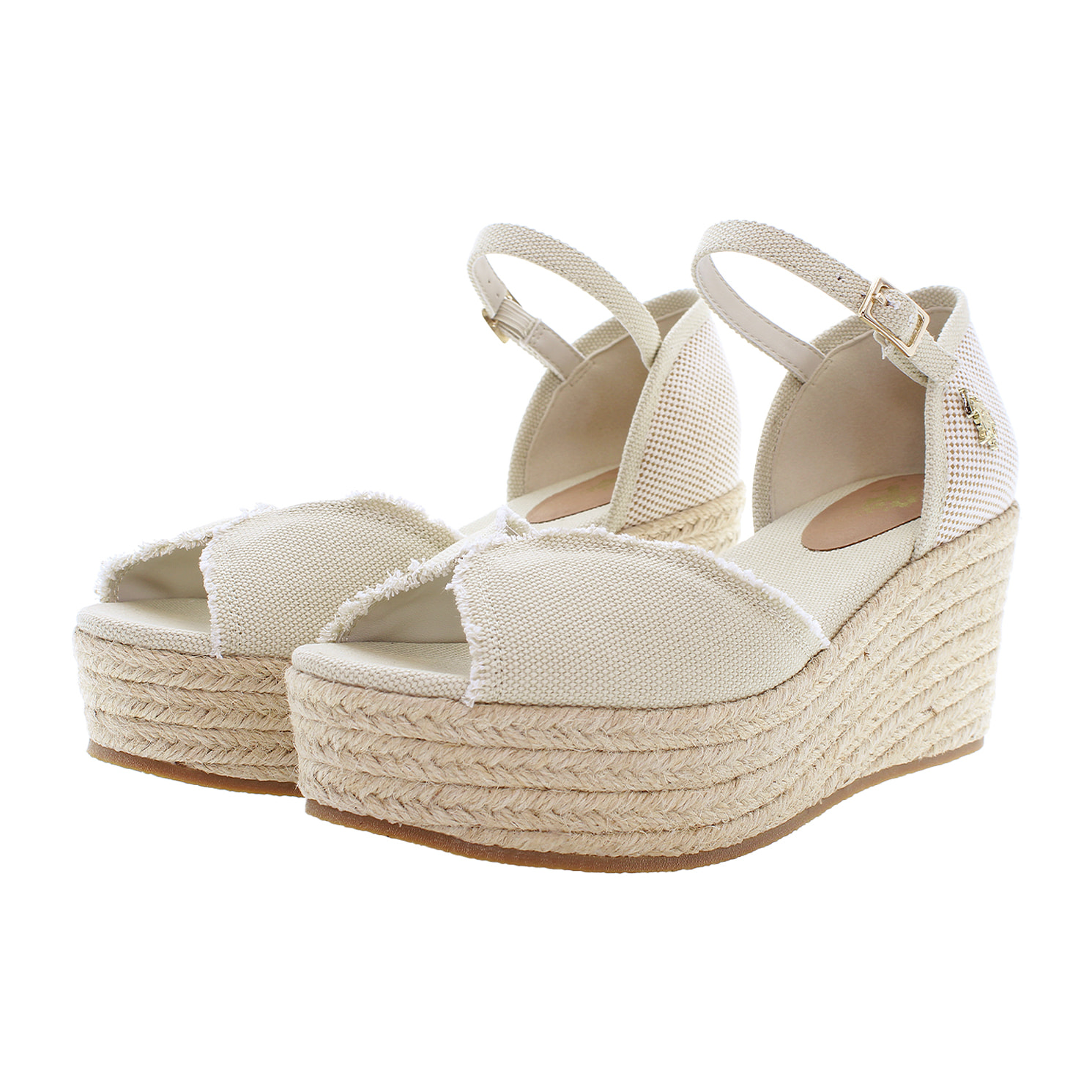 U.S. Polo Assn. - Sandali ALEIDA003W/5T1 in canvas per donna