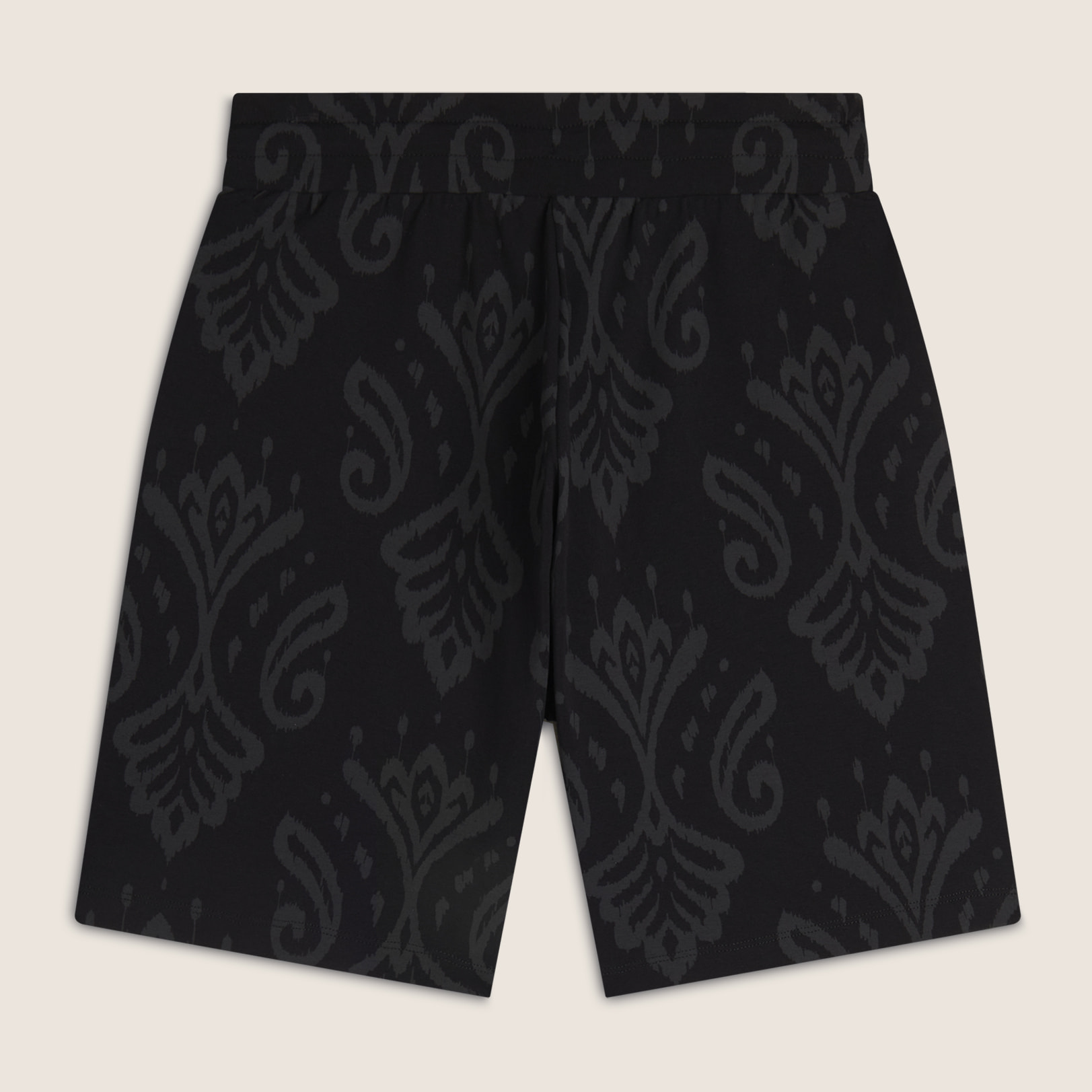 Bermuda in jersey con stampa floreale