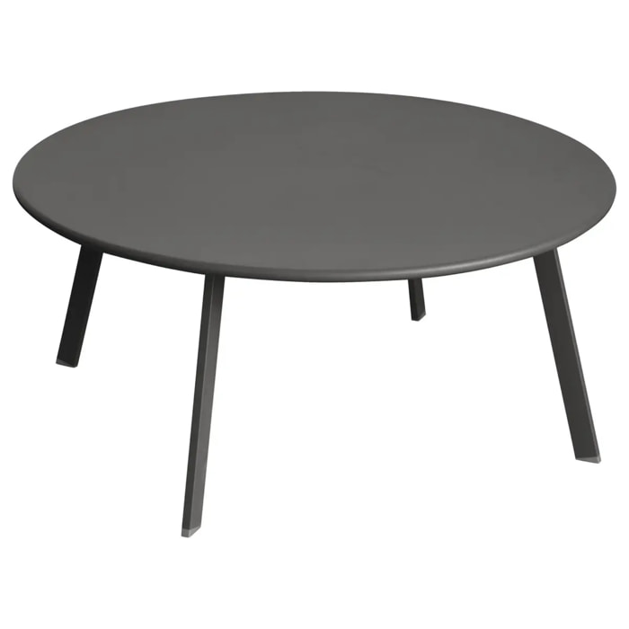 Table d'appoint Saona D90cm en acier époxy