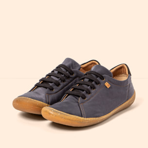 Zapatos N5767A WASHED NYLON BLACK/PAWIKAN color Black