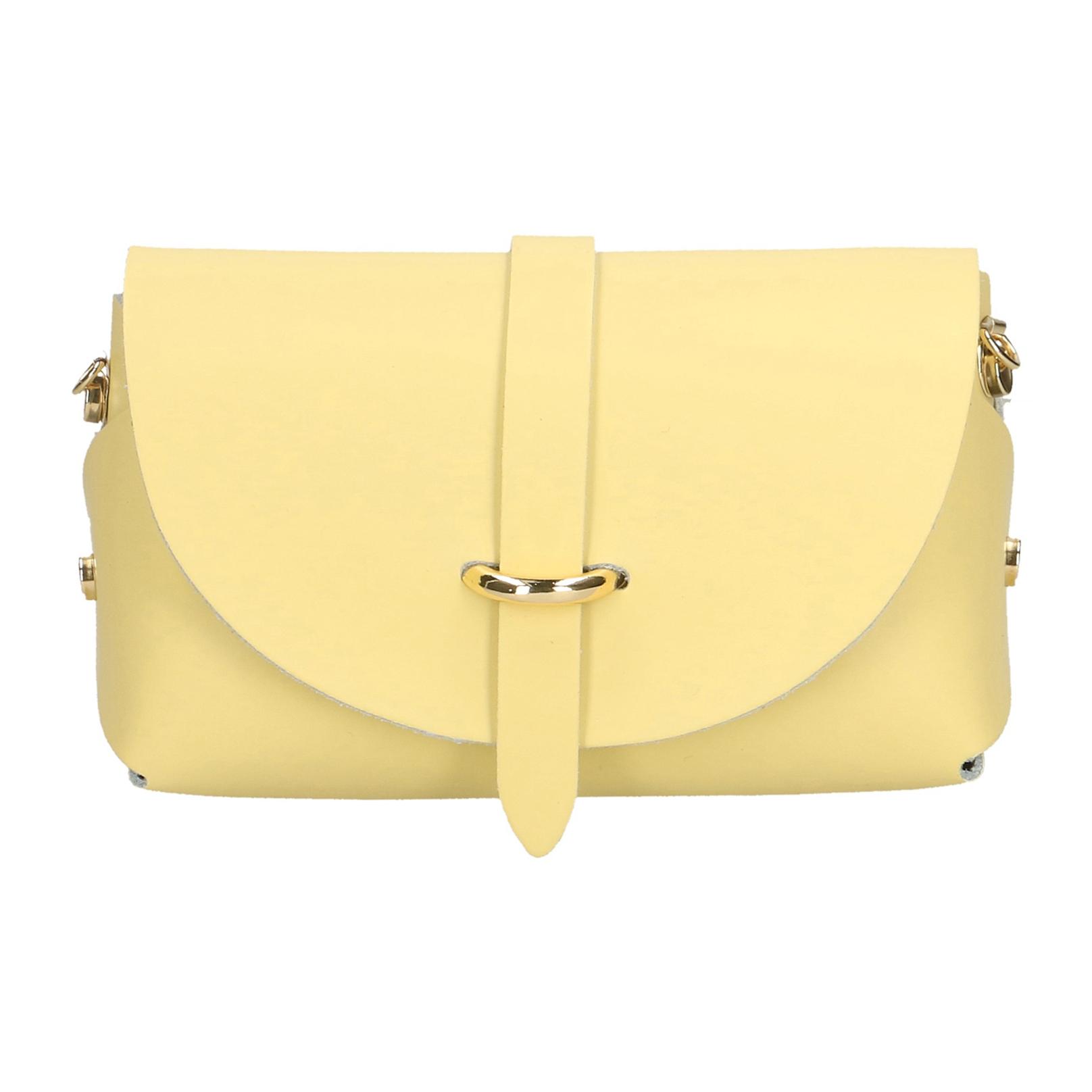 Chicca Borse Borsetta Clutch Giallo