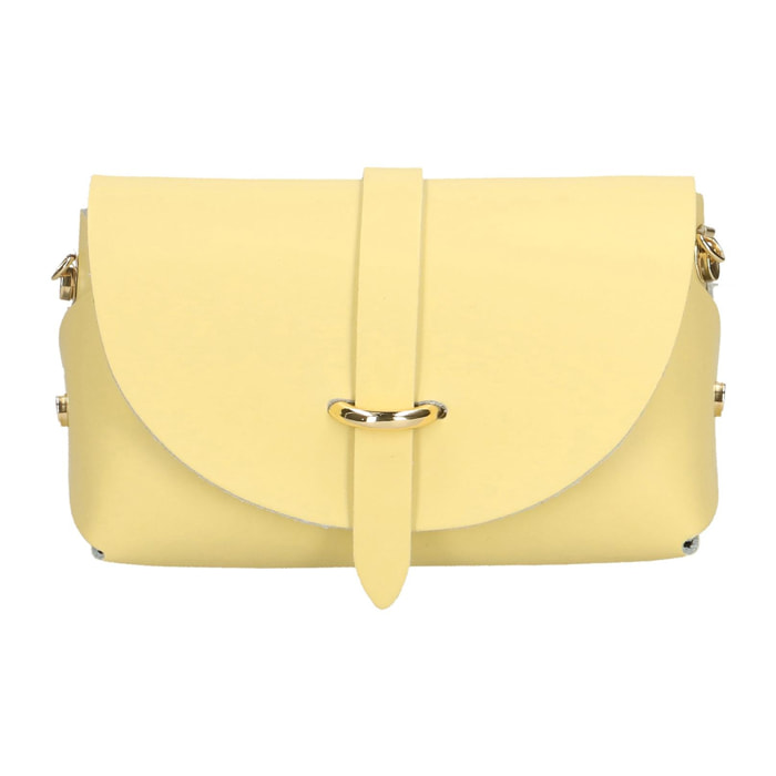 Chicca Borse Borsetta Clutch Giallo