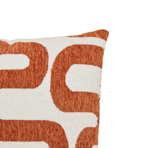 Coussin Safina terracotta 40x40cm