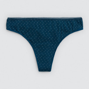 Confezione da 6 infradito in cotone stampato