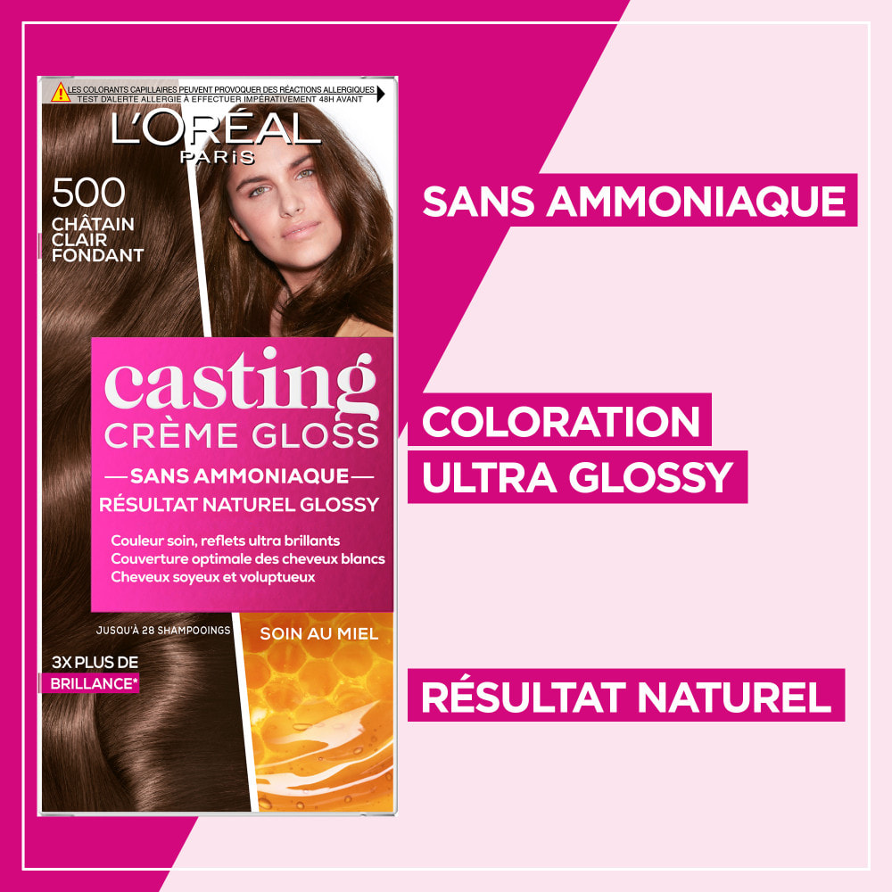 L'Oréal Paris Casting Crème Gloss Coloration 4.15 Marron glacé