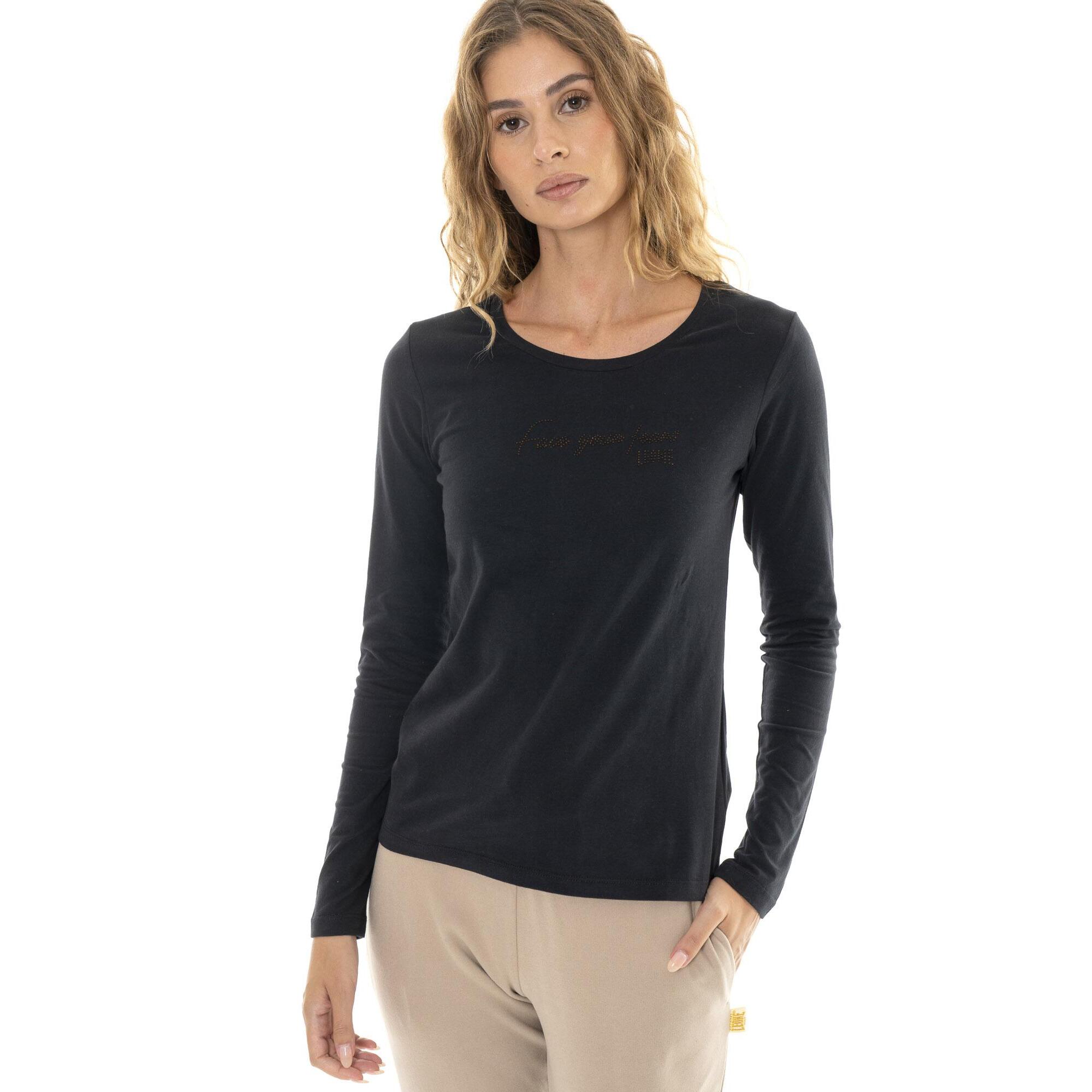 Camiseta mujer manga larga 'Relaxed'