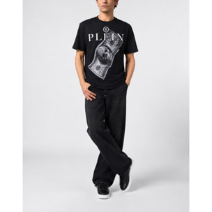 PHILIPP PLEIN Camiseta de cuello redondo y manga corta