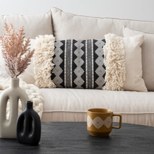 Coussin jacquard Inuit dreams  75x35cm