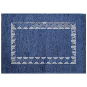 TAPPETO DA CUCINA DIS.CIPRO COL.BLU MARE 57X85 CM CON ANTISCIVOLO