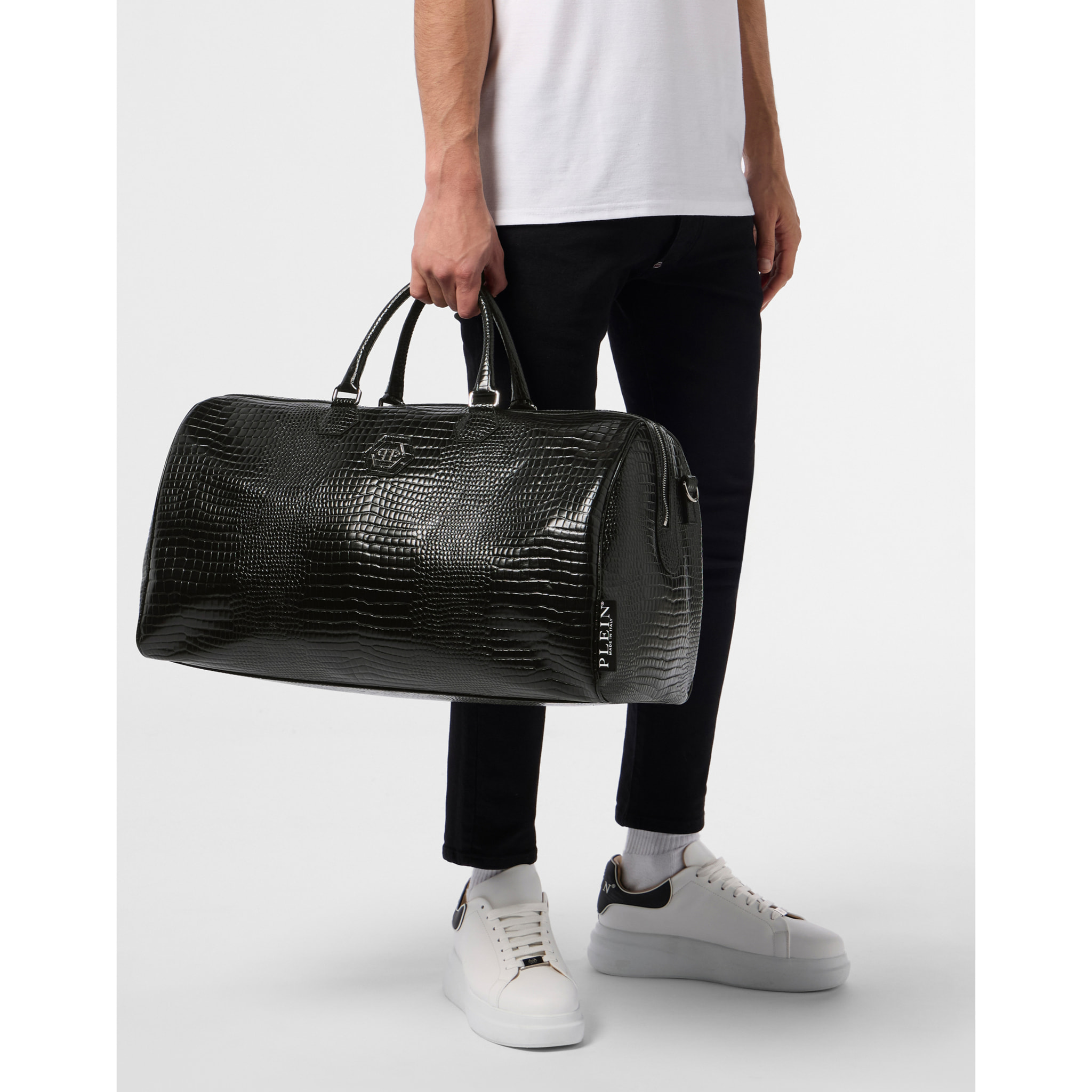 PHILIPP PLEIN Weekend Bag Cocco