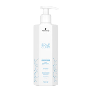 SCHWARZKOPF SCALP CLINIX Oil Control Shampoo 300ml