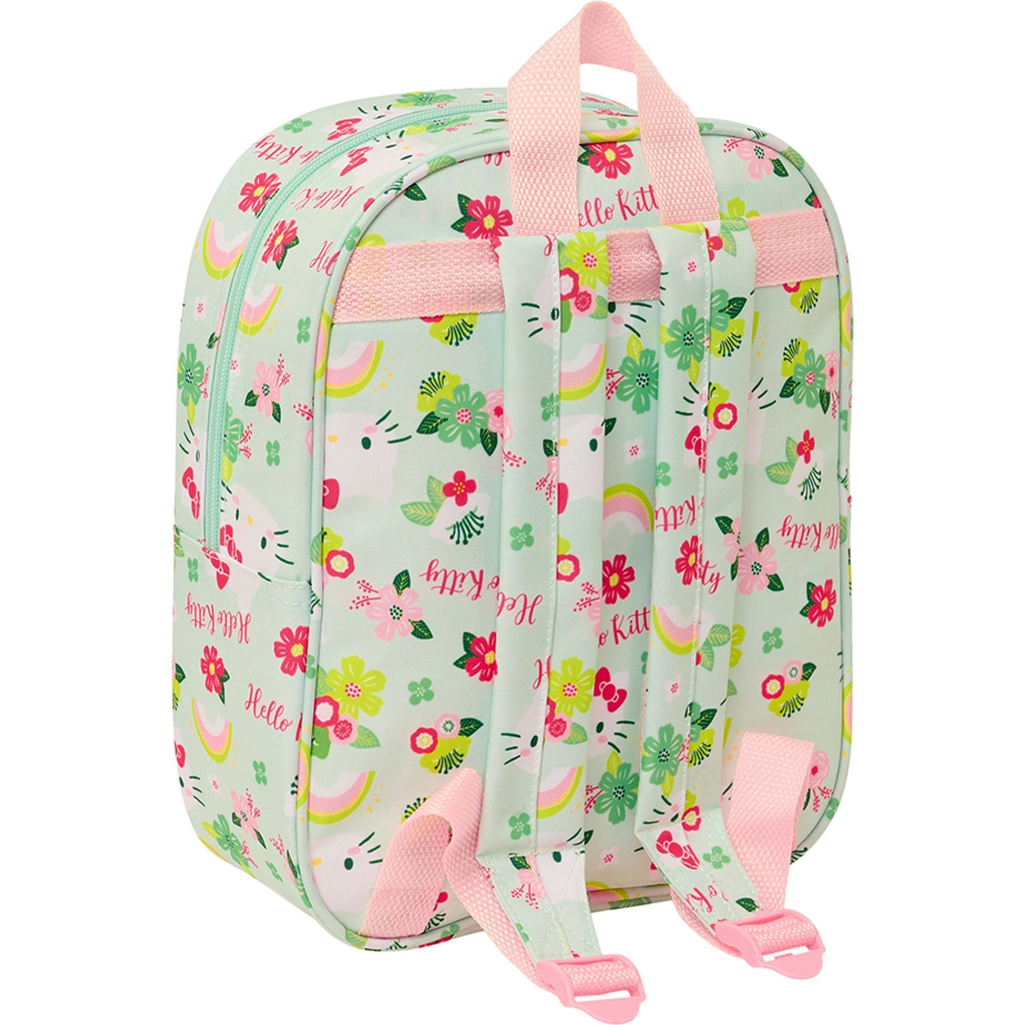 Mochila guarderia 3d bolsillo red hello kitty