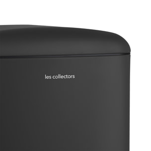 Cubo de Basura con Pedal 20L Les Collectors N°531 | Acero Inoxidable | Cubo Interior Extraíble | Cierre Silencioso | Gris Antracita
