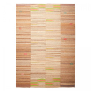 Authentique Tapis d'Orient kilim fait main en laine H