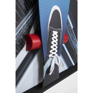 Tableau 3D skater building 149x149cm Kare Design