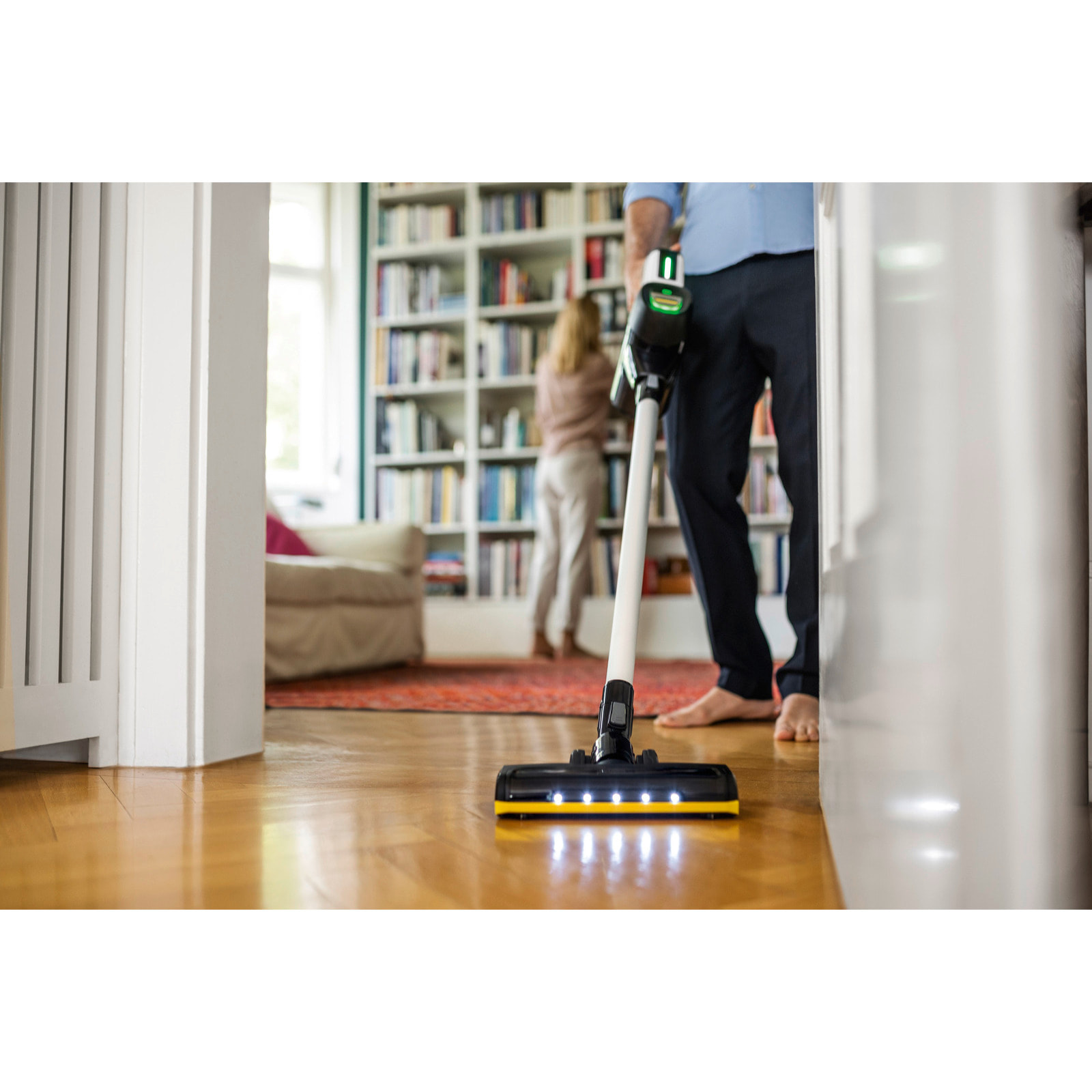 Aspirateur balai sans fil Karcher VC 7 Cordless YourMax - Autonomie 60 min- Puissance Maximale- detecteur de poussière