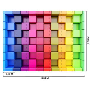 Papier peint panoramique Prismatik  Intissé