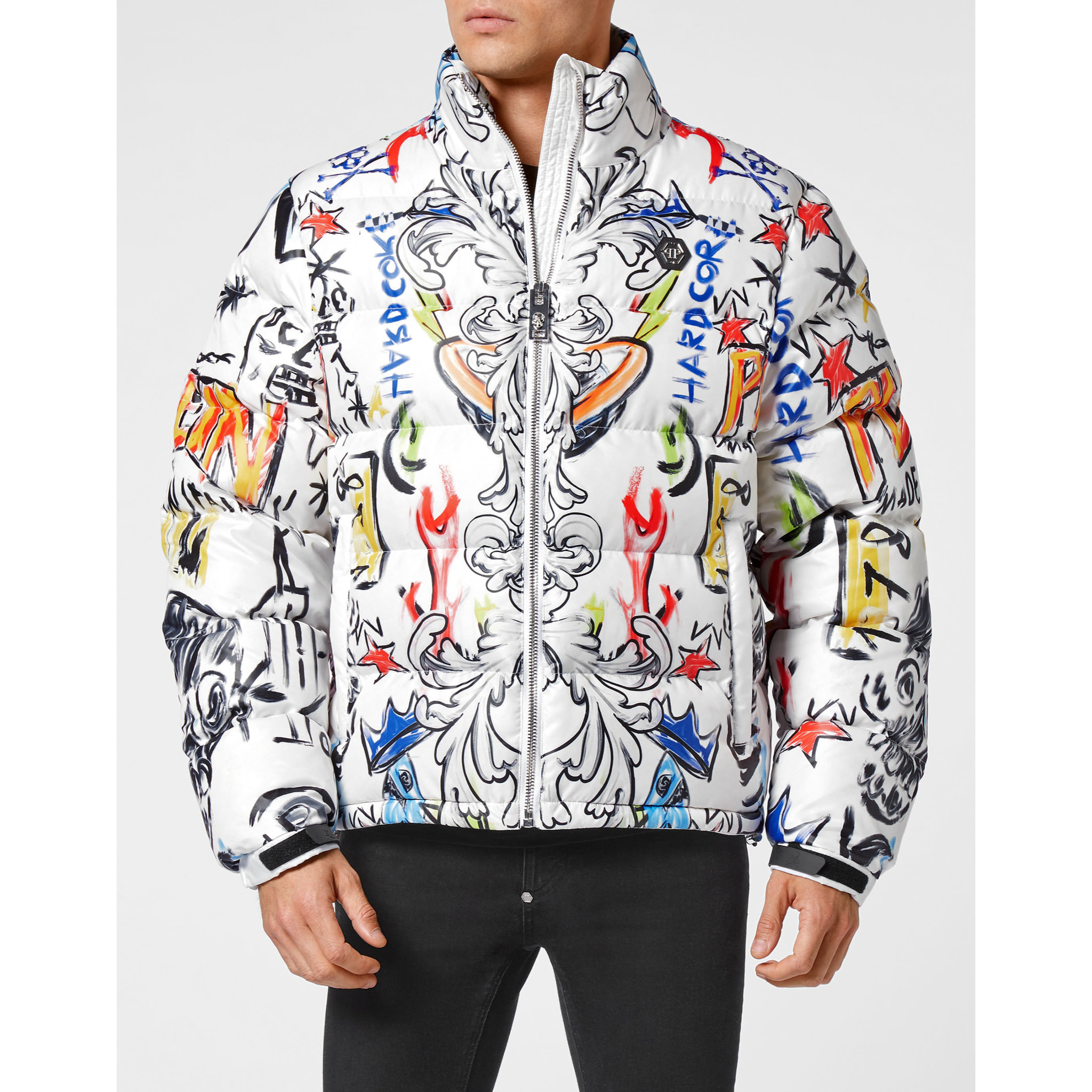 PHILIPP PLEIN Chaqueta de plumón SKULL AND PLEIN