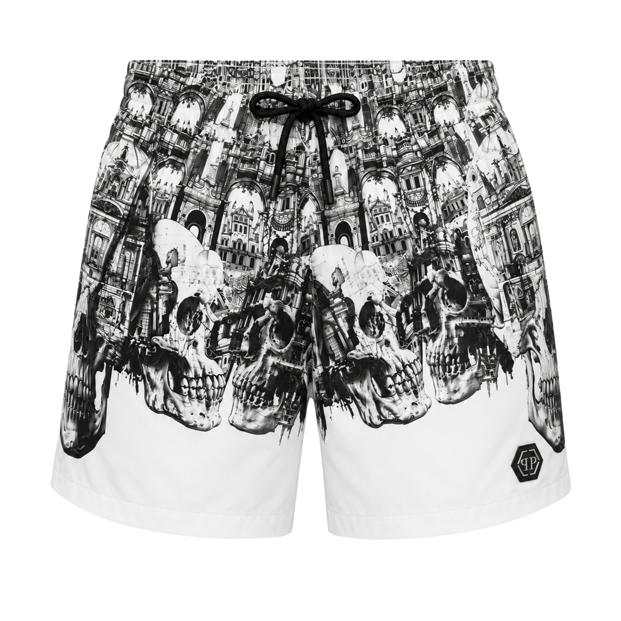 PHILIPP PLEIN Pantalones cortos SKULL