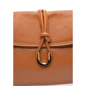 Borsa a tracolla Anna Luchini Cammello