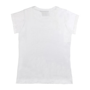 Camiseta deportiva dorada de manga corta para niña