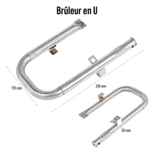 Brûleurs en u
