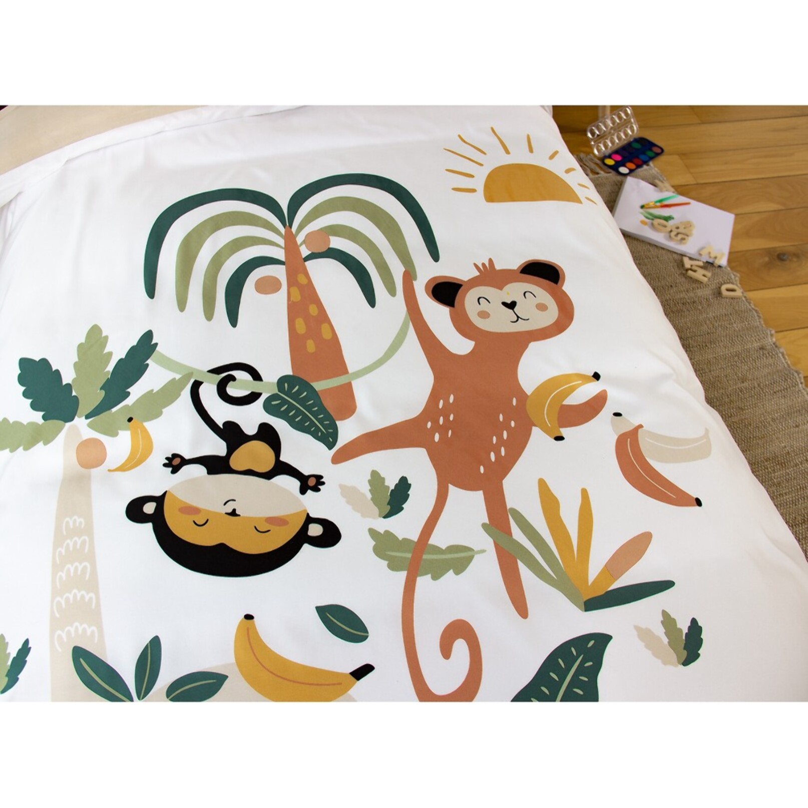 Parure de lit enfant 100% microfibre - OUSTI