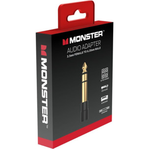 Adaptateur Jack MONSTERCABLE AUDIO ADAPTATEUR JACK 6.5MM M/F