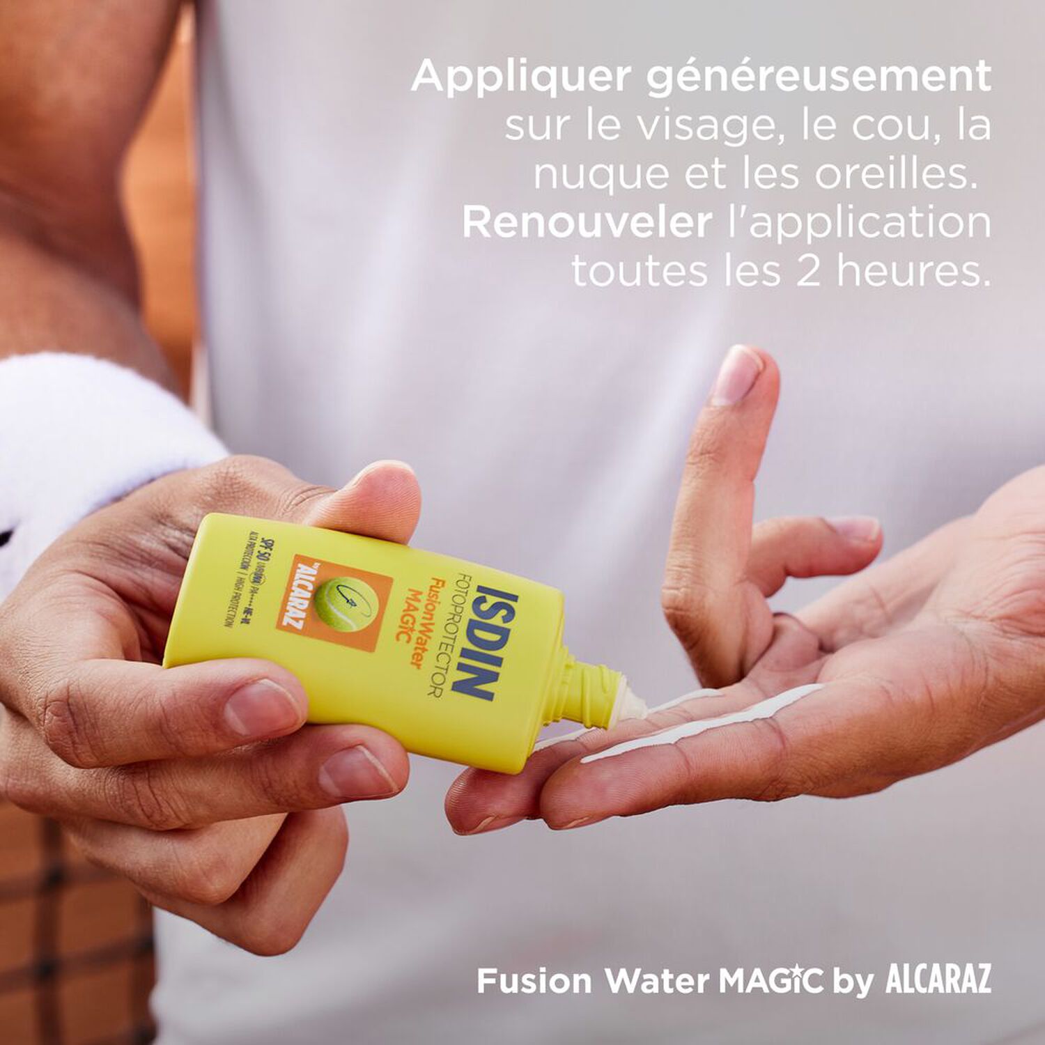 Fusion Water MAGIC by Alcaraz SPF 50 - Protection Solaire Visage 50 ml