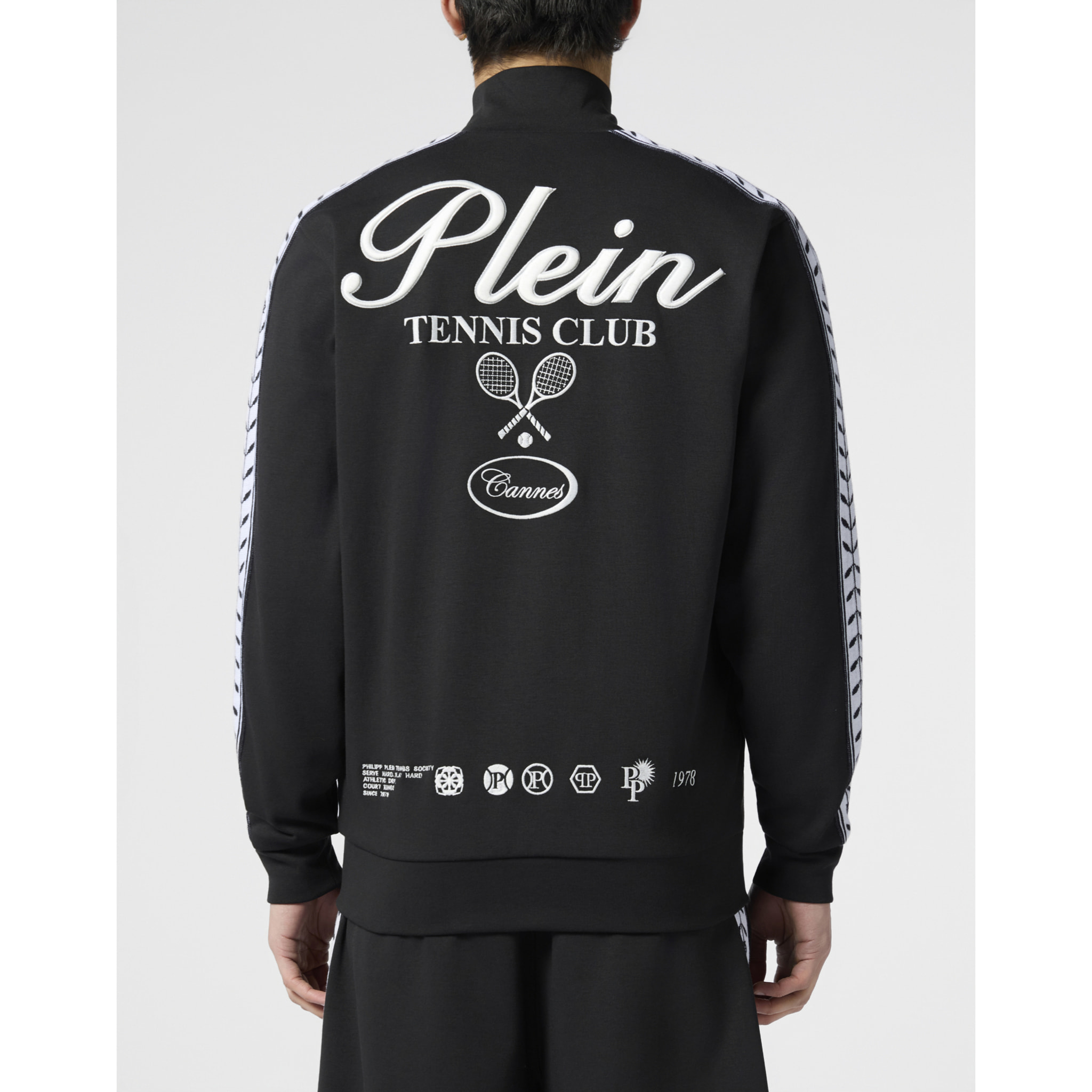 PHILIPP PLEIN Tracksuit Jacket Tennis Club
