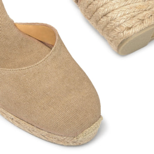 Alpargata cuña de yute 7cm