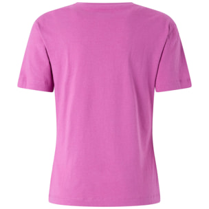 Kappa - Camisetas y tops Mujer Violeta - Logo Gamino